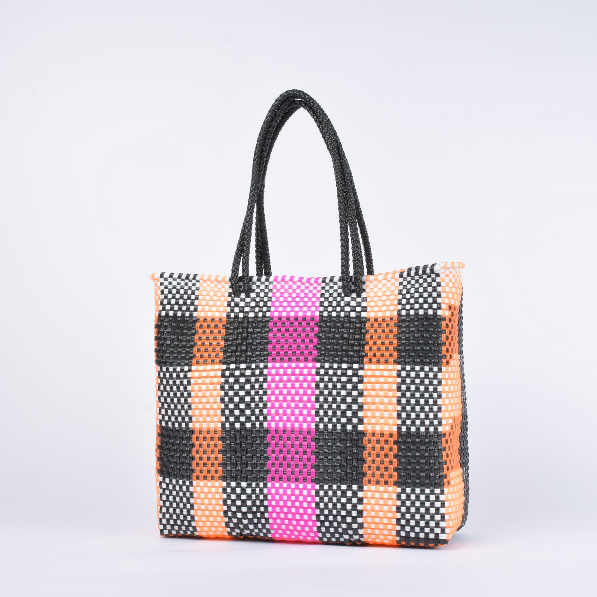 メルカドバッグ Mサイズ TD I チェック メキシコから生まれたMercado Bag