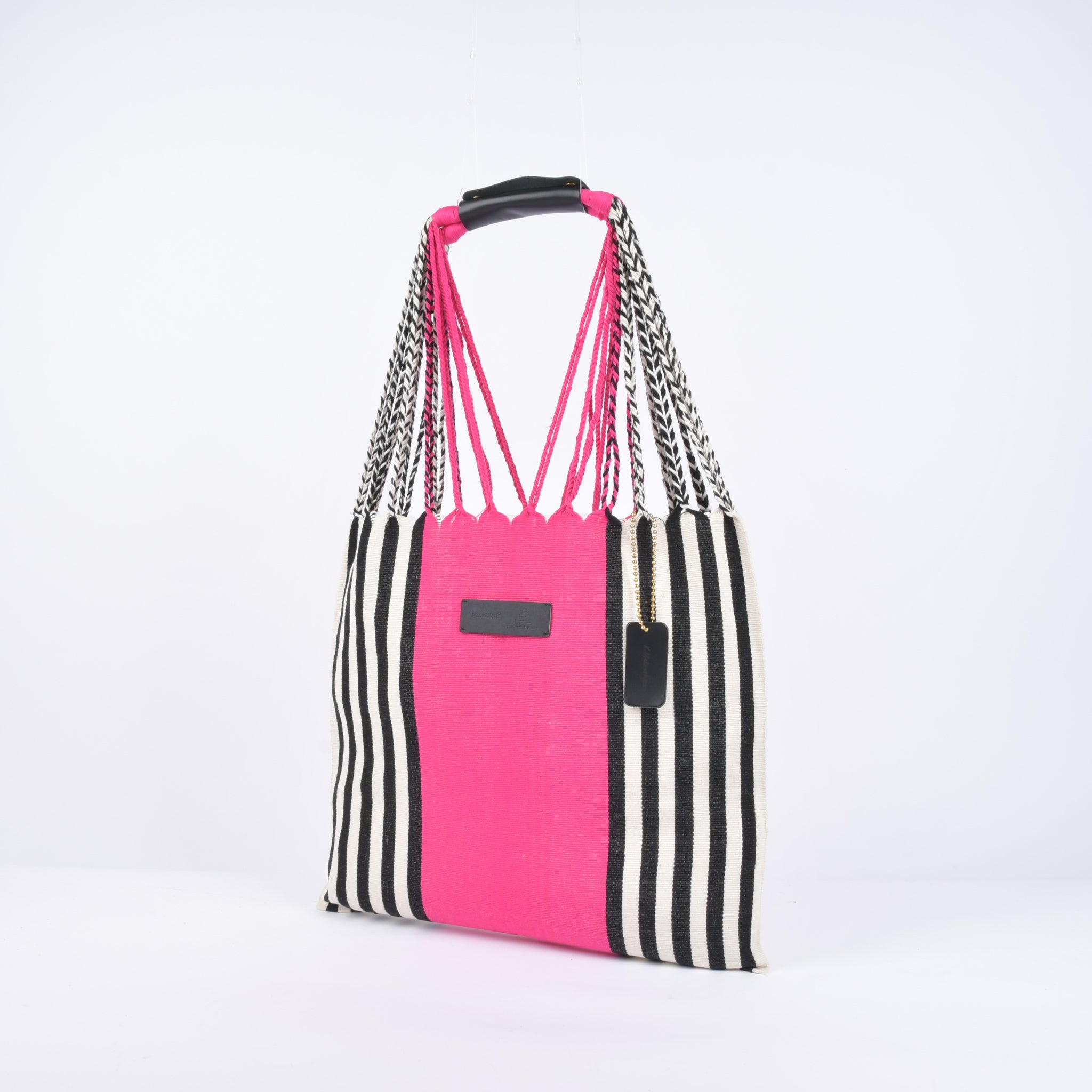 Hammock Bag Stripe Pink Hammock Bag Born in Mexico Free name engraving RB0012