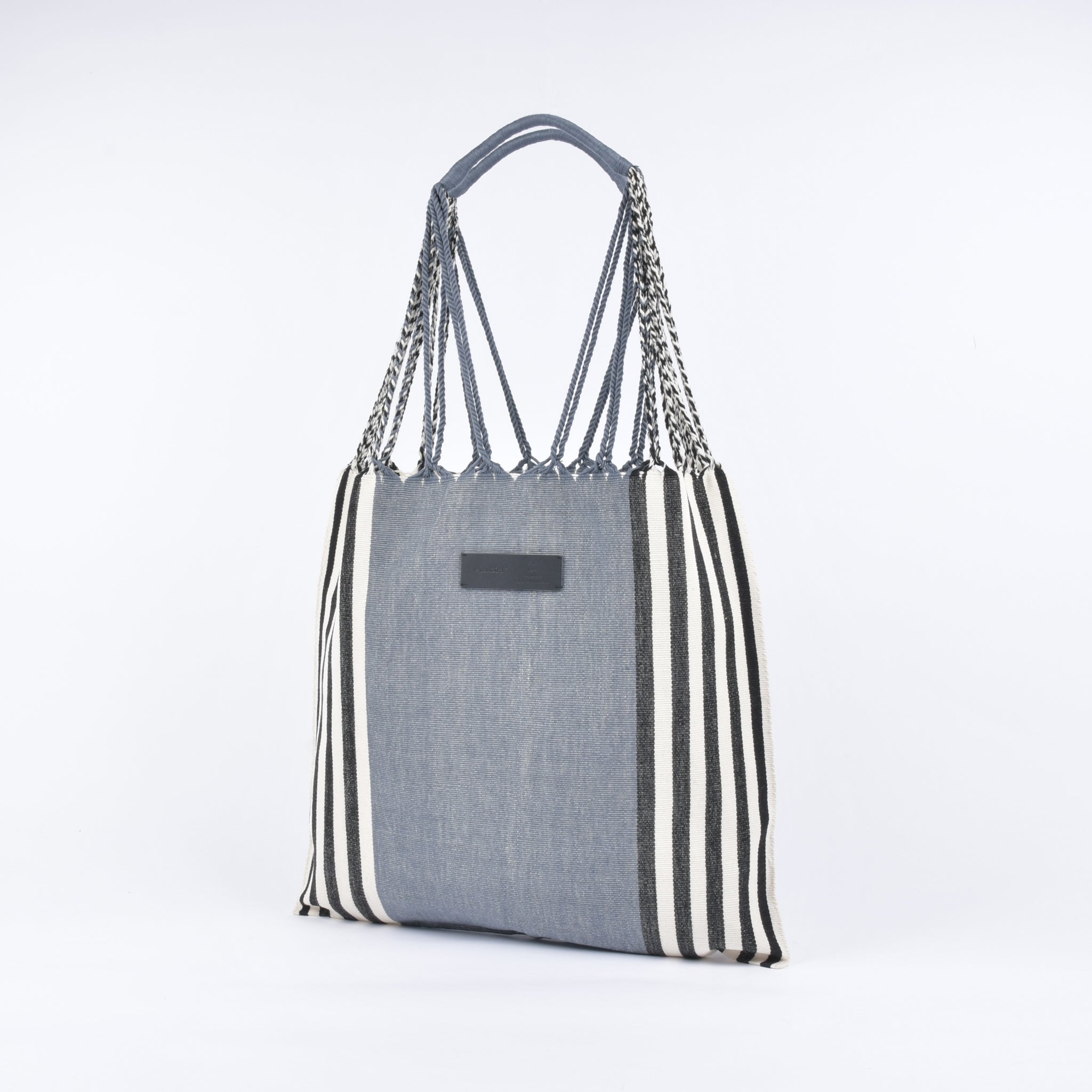 Hammock Bag Stripe Grey Hammock Bag Born in Mexico Free name engraving RB0014