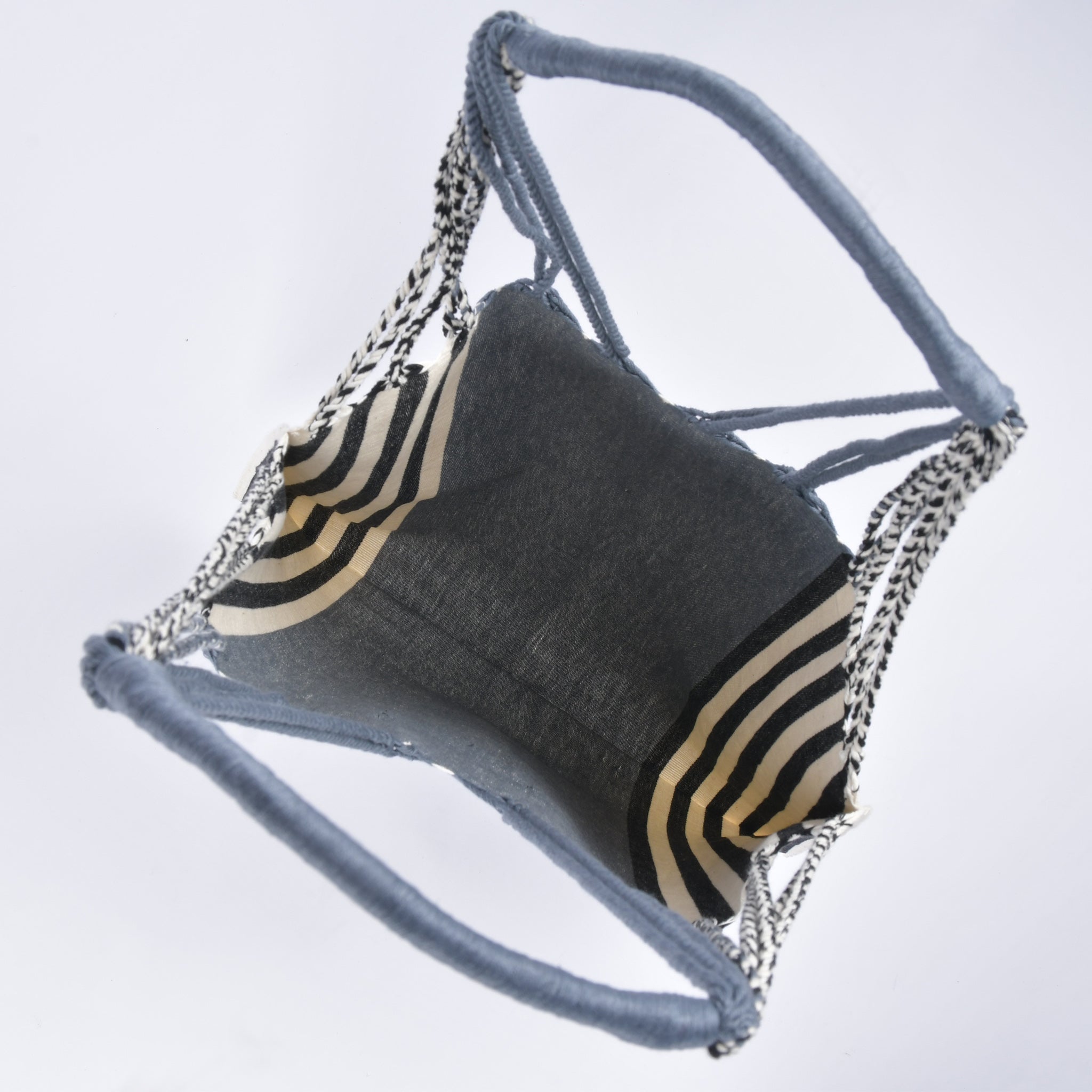 Hammock Bag Stripe Grey Hammock Bag Born in Mexico Free name engraving RB0014