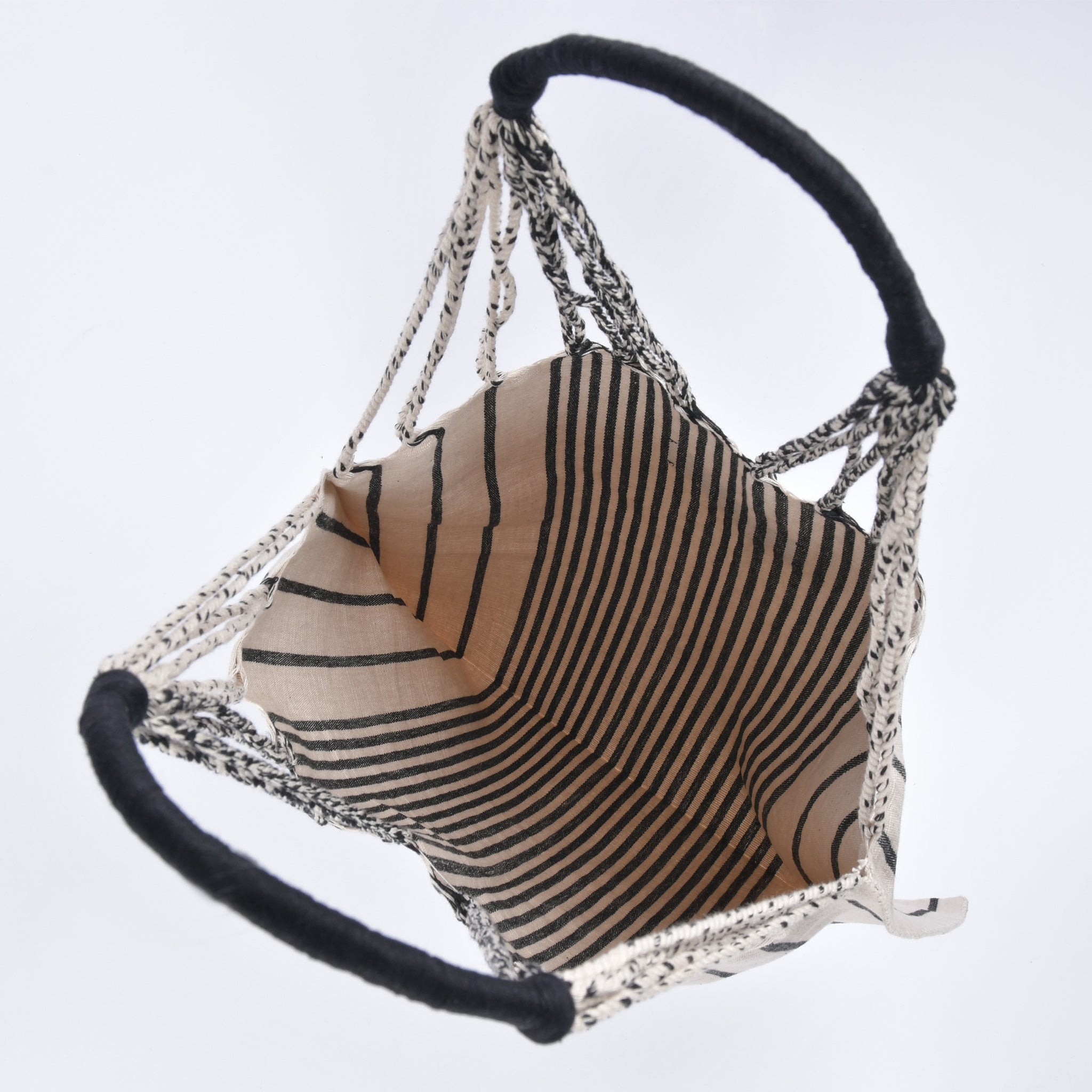 Hammock Bag Stripe Black Hammock Bag Born in Mexico Free name engraving RB0016