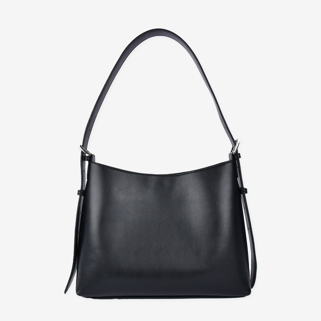 2wayバイカラーショルダーバッグ ブラック