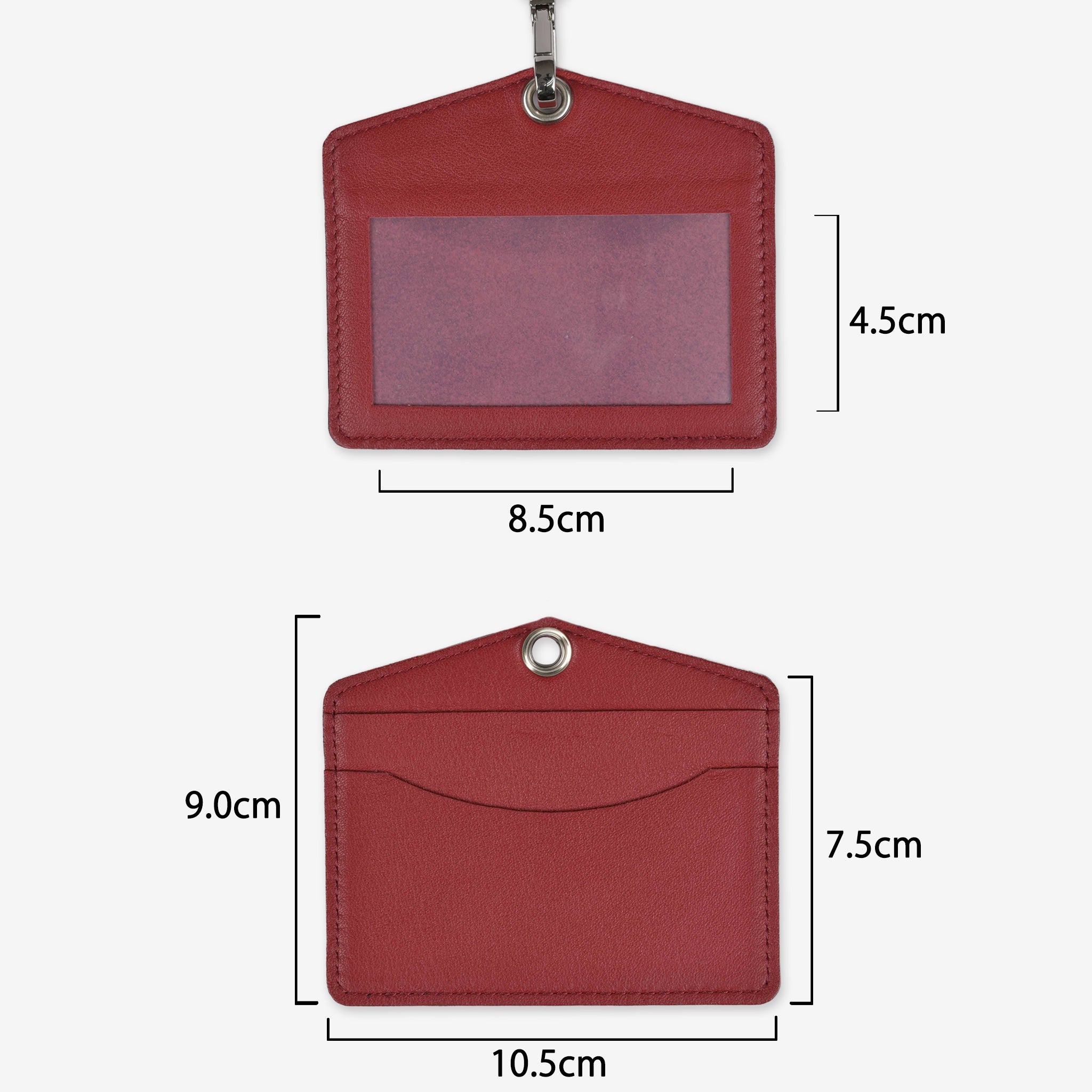 【本革】IDカードホルダー 横タイプ 日本製
