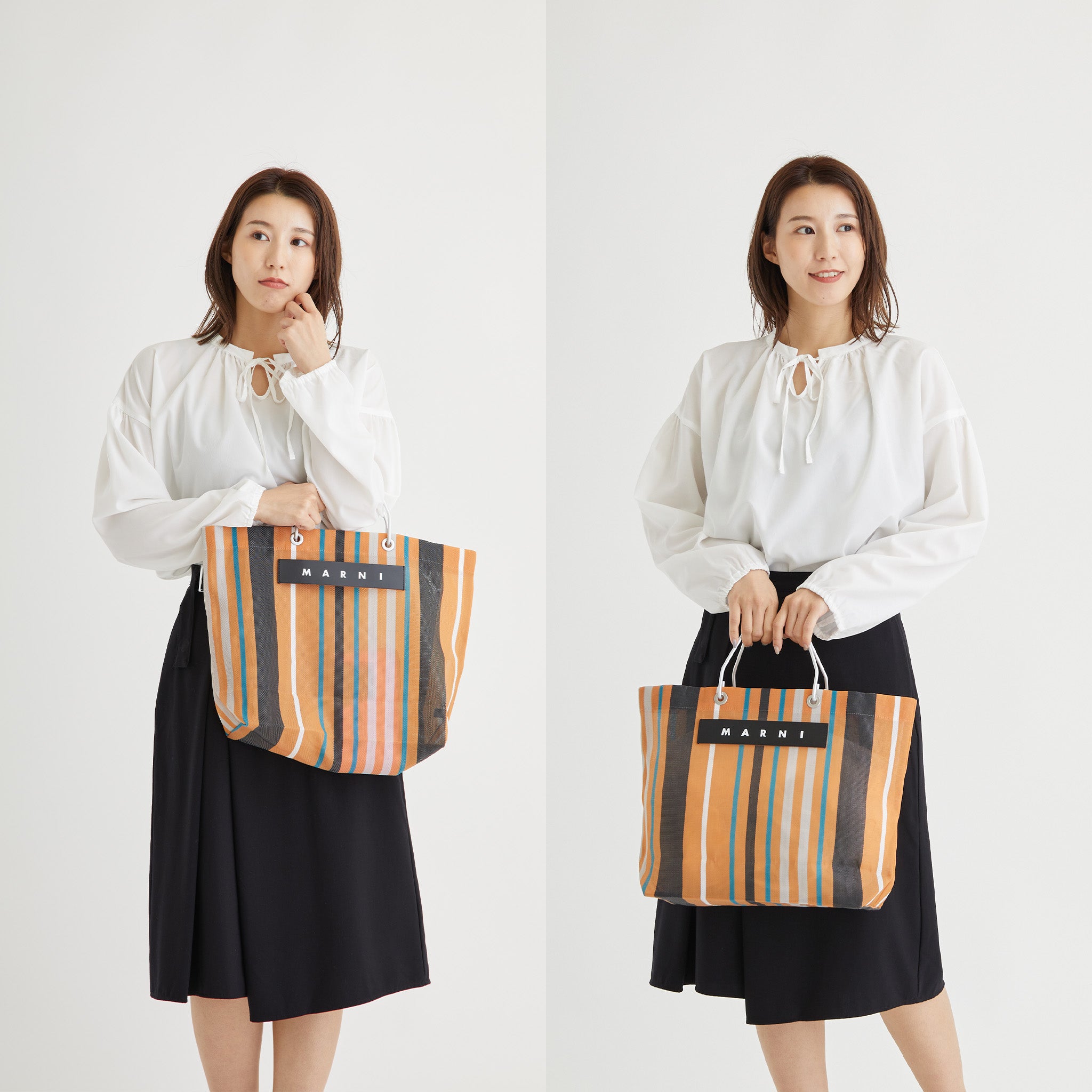 Base Shaper  of MARNI MARKET STRIPE  32.7cm x 11.3cm