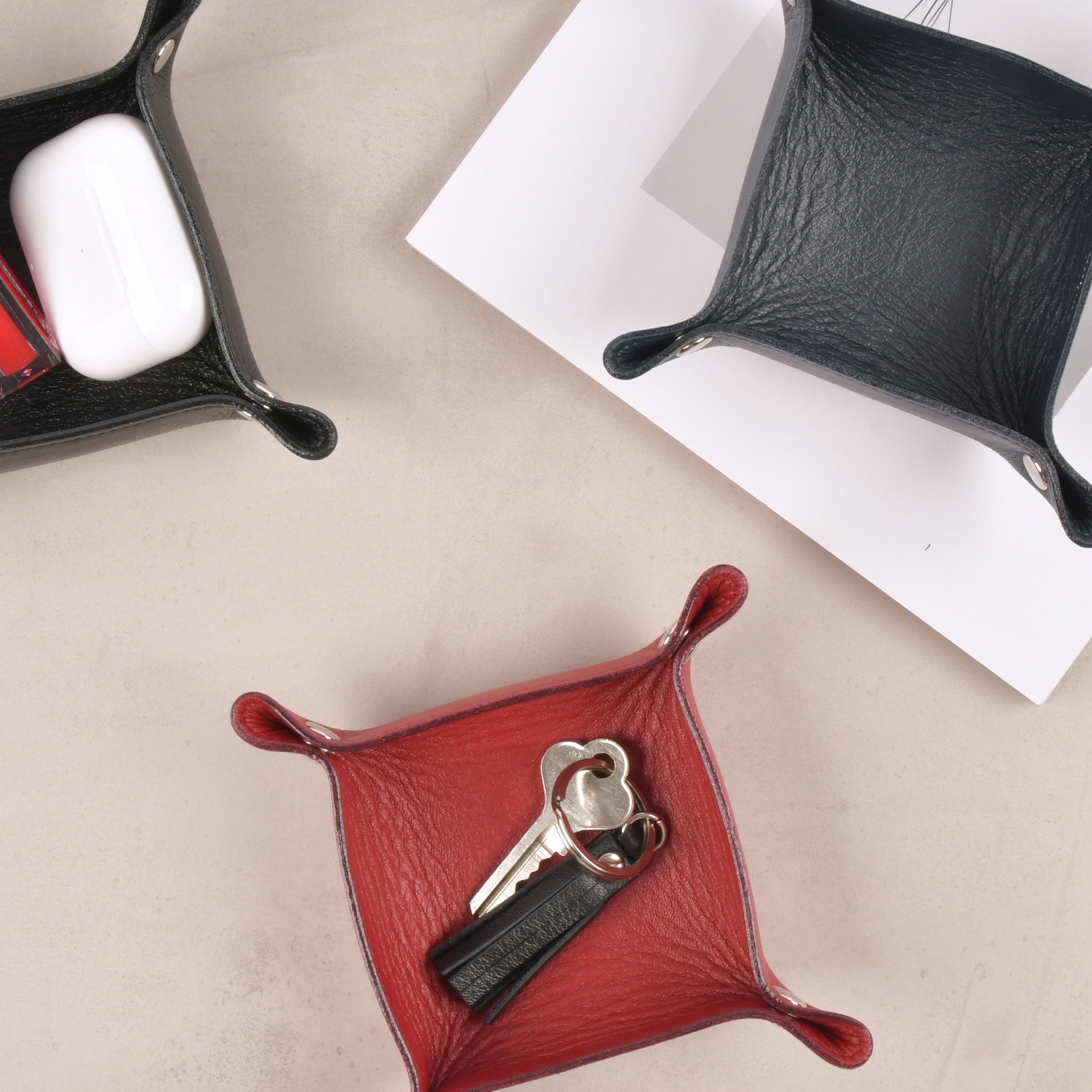 【本革】レザートレー 日本製