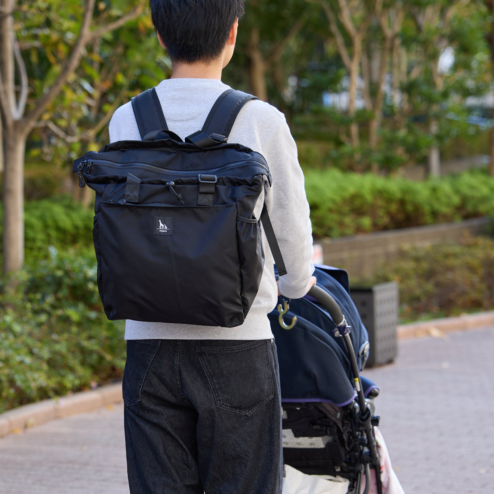 【新】マザーズバッグ 高機能 3Way 3点セット