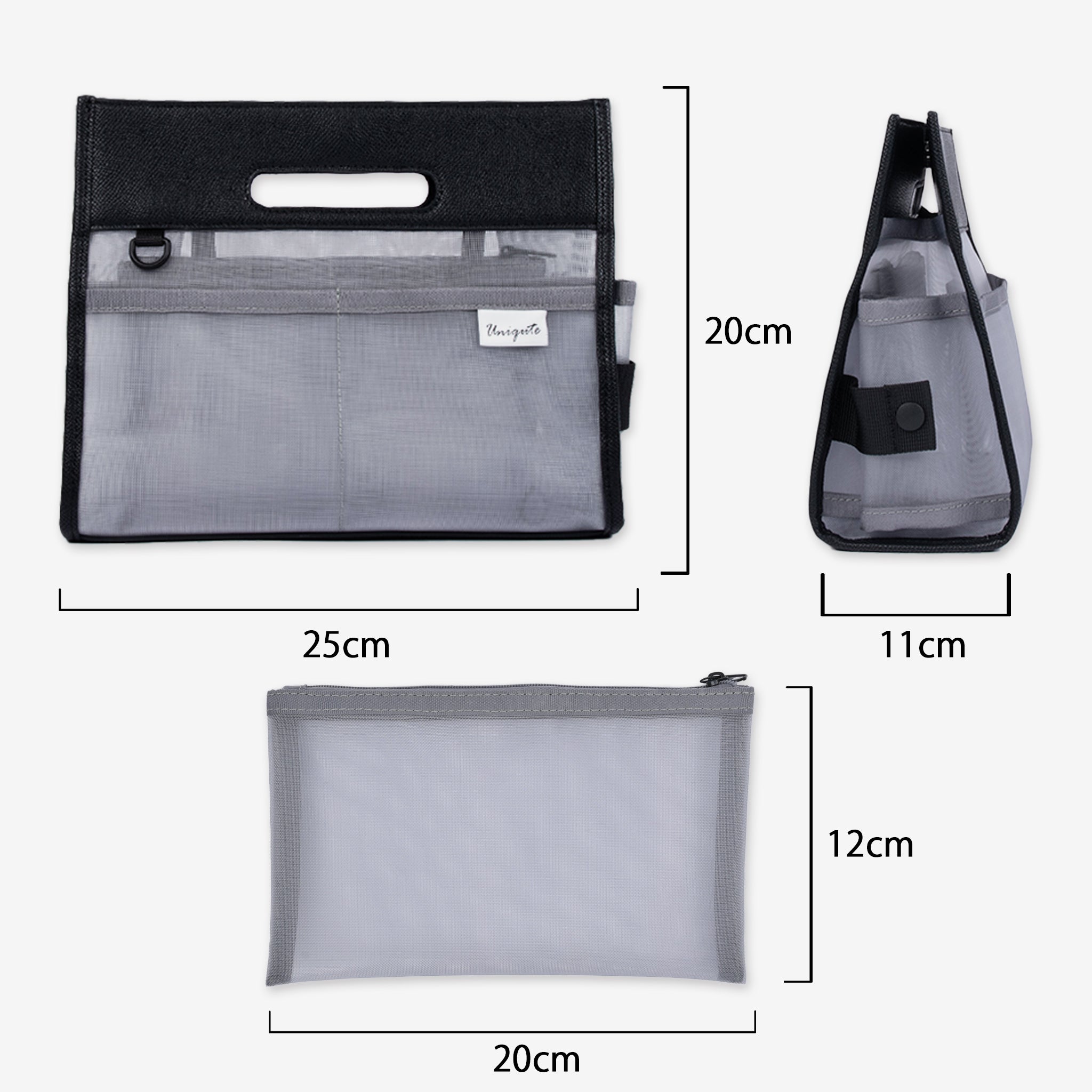 スタイリッシュ多機能バッグインバッグ