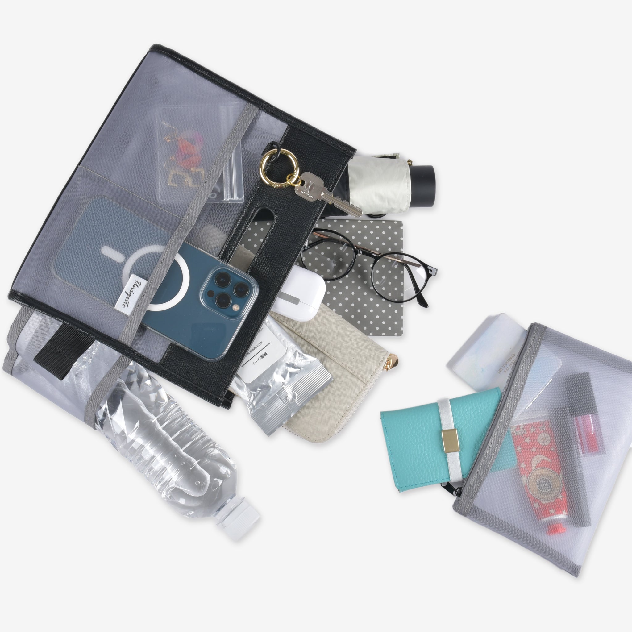 スタイリッシュ多機能バッグインバッグ