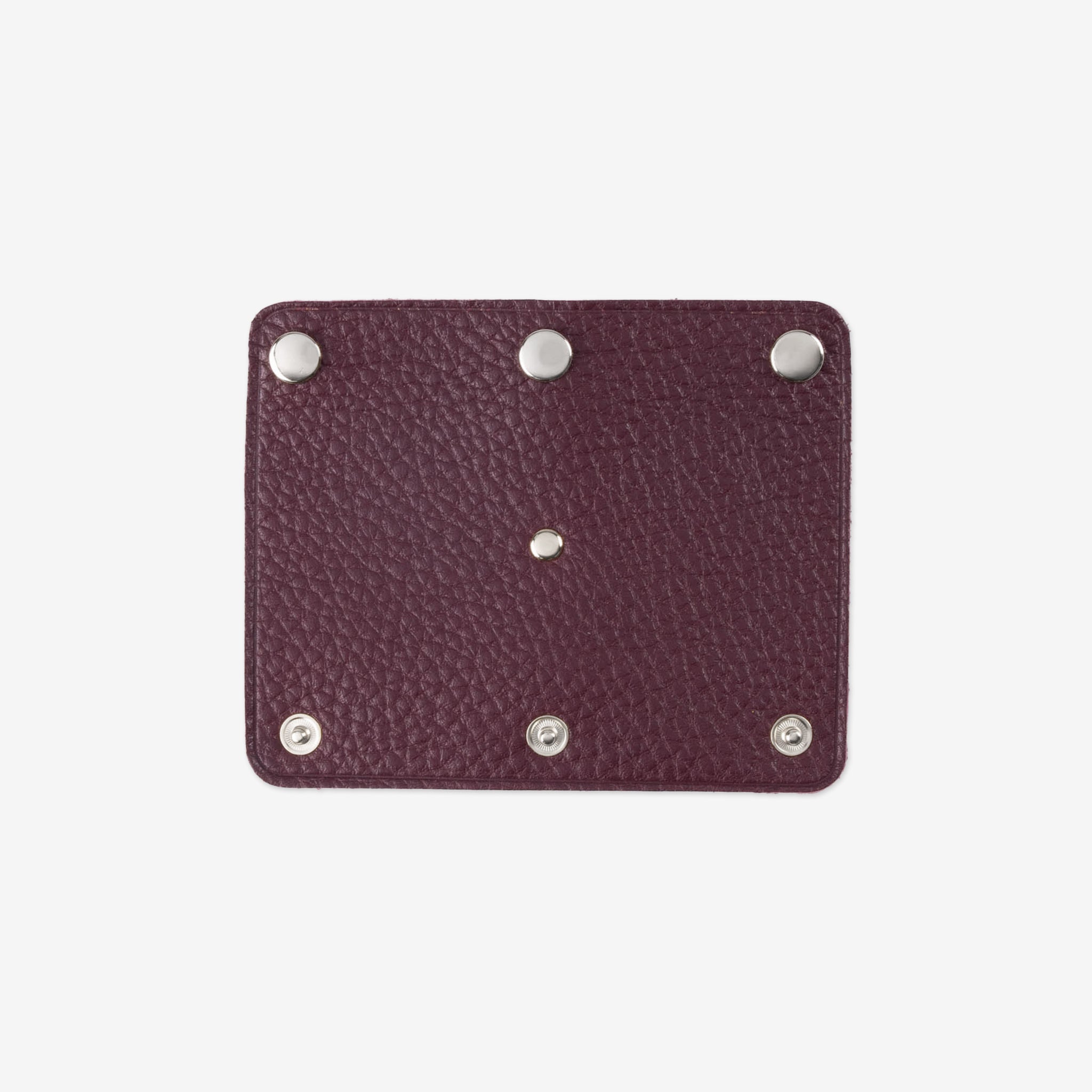 【本革】ハンドルカバー 取付機能付き シルバー 日本製