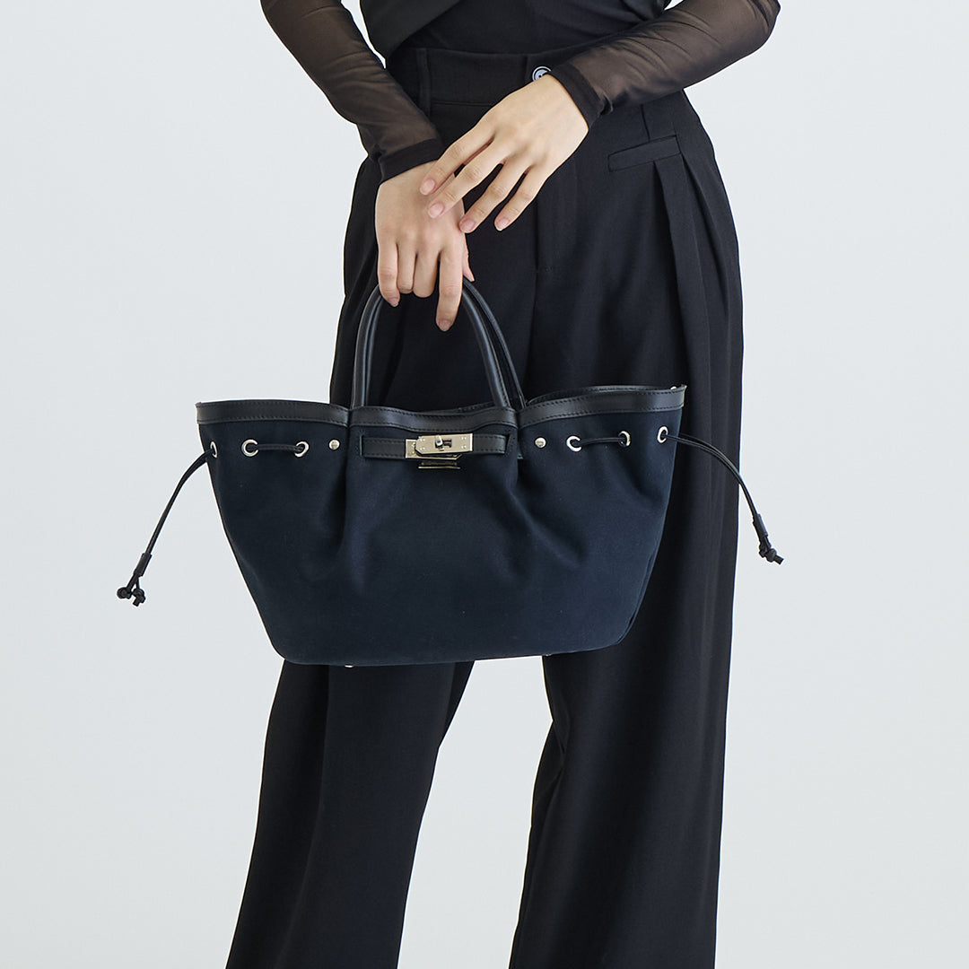 【本革×帆布】2way シェルバッグ- Shell Bag (Sサイズ)★5月7日順次発送