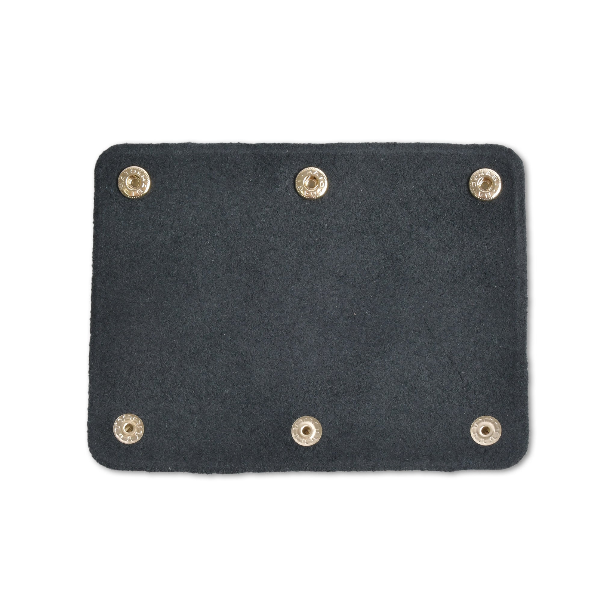 Italian leather bag handle wrap cover, M size, set of 2, gold hardware