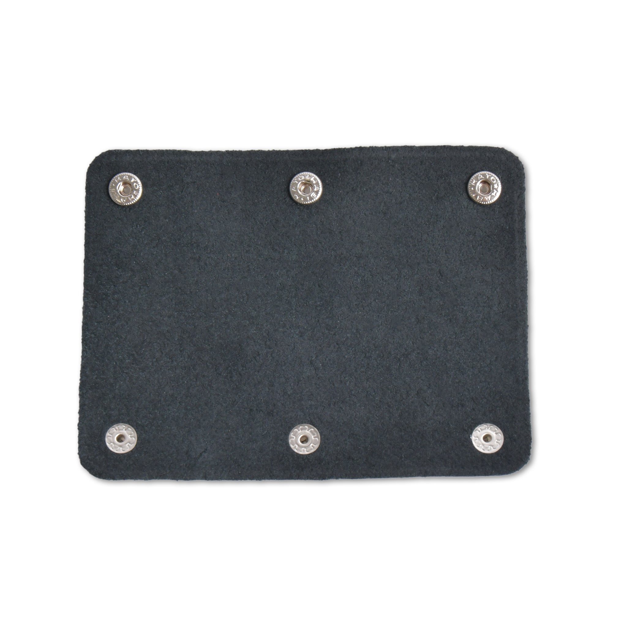 【イタリアンレザー】ハンドルカバー M 2枚セット シルバー 日本製