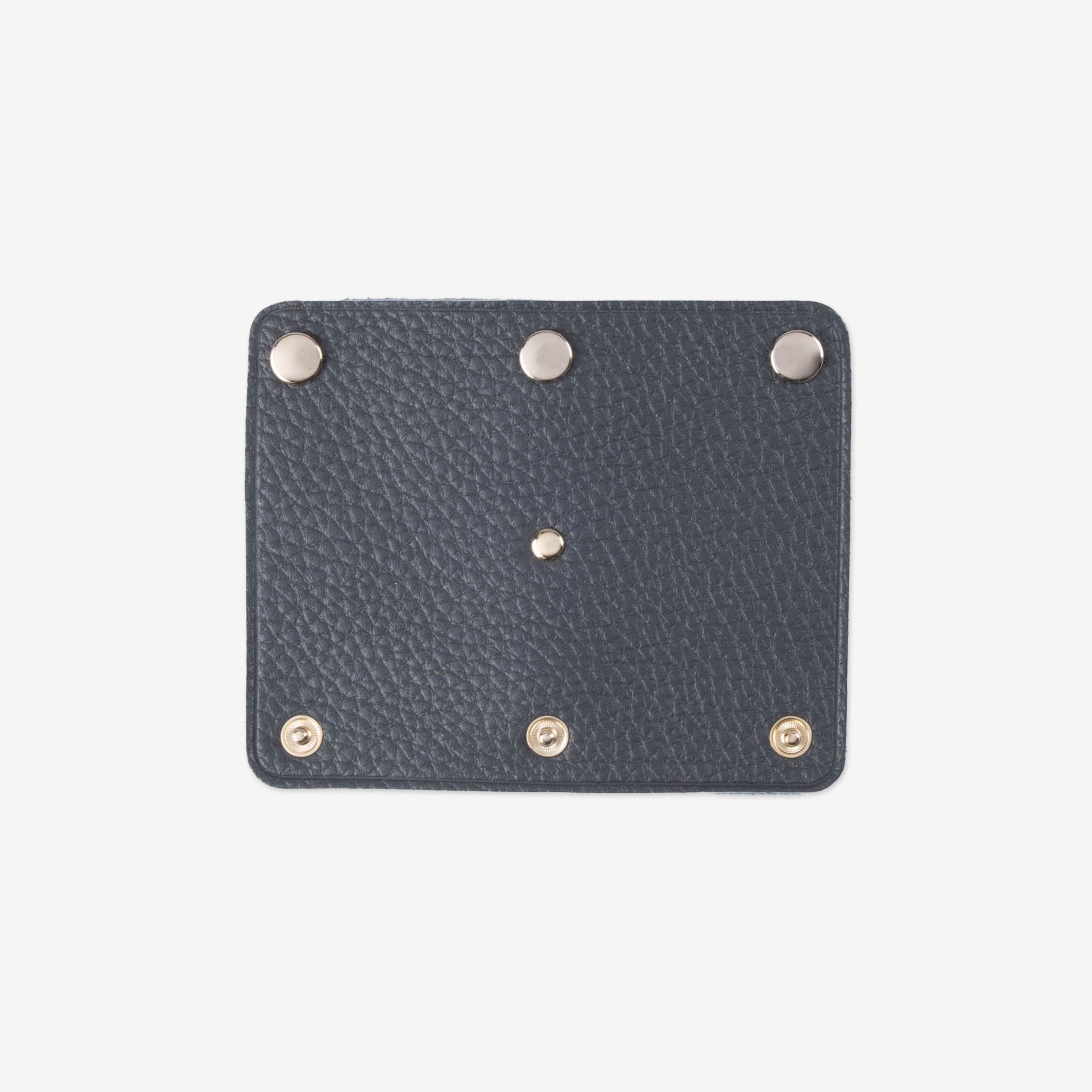 【本革】ハンドルカバー 取付機能付き シルバー 日本製