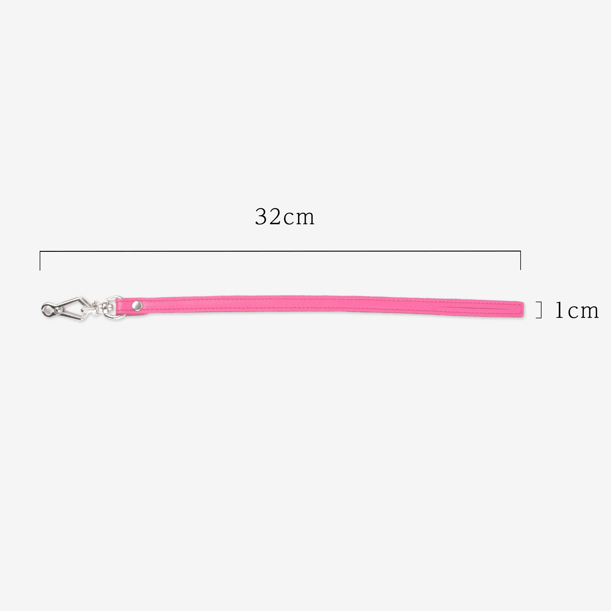 【本革】レザーストラップ シルバー 日本製