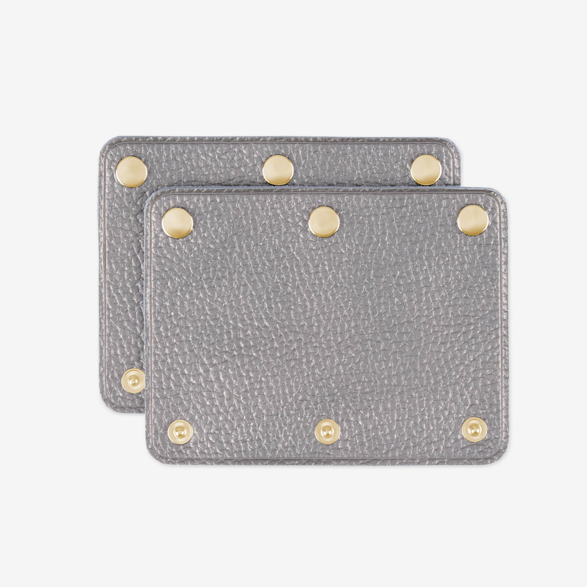 【本革】ハンドルカバー M 2枚セット ゴールド 日本製