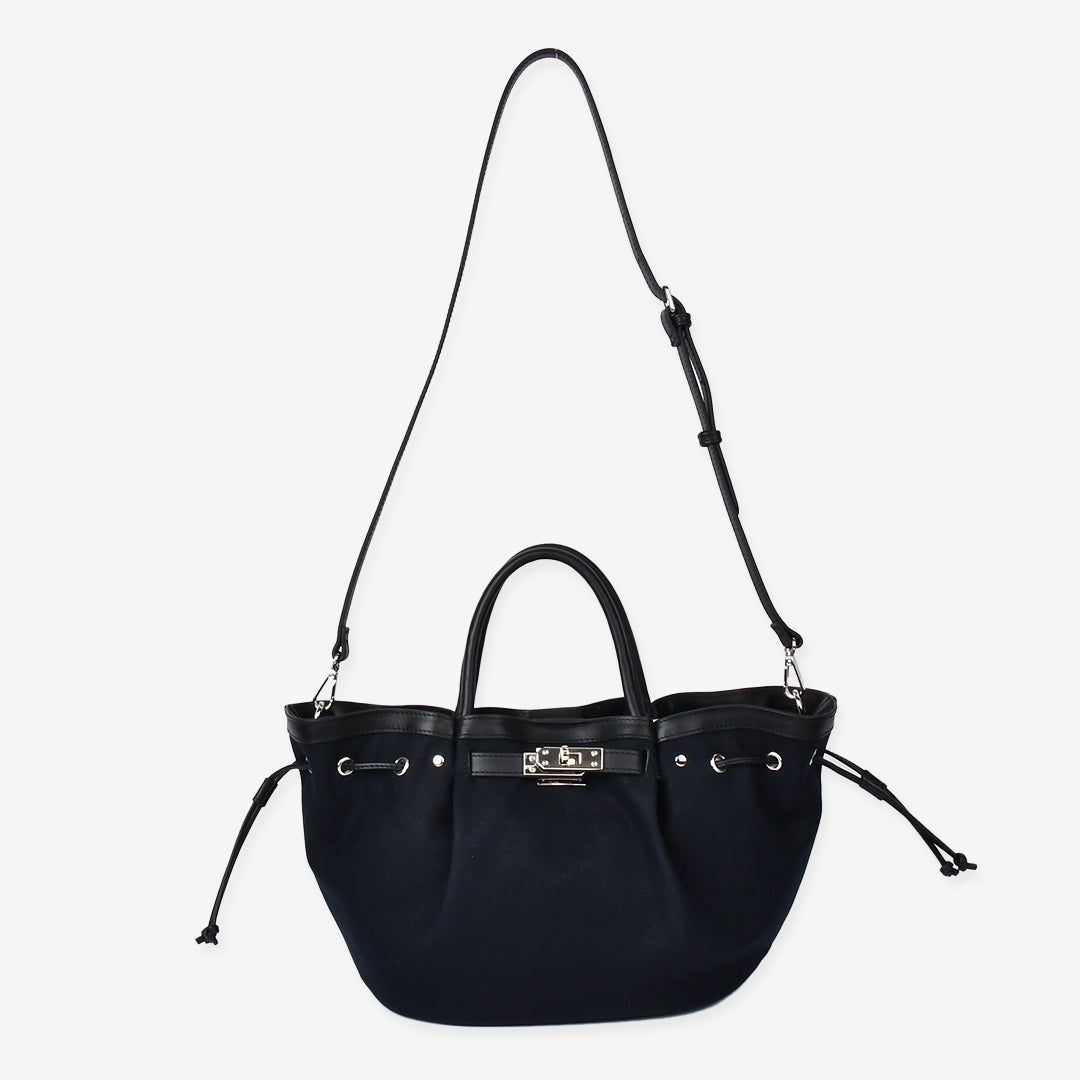 【本革×帆布】2way シェルバッグ- Shell Bag (Sサイズ)★5月7日順次発送