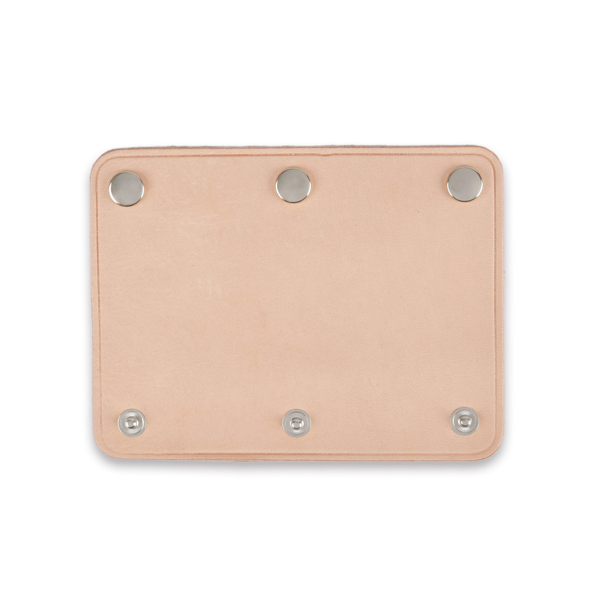 【ヌメ革】ハンドルカバー M 2枚セット シルバー 日本製