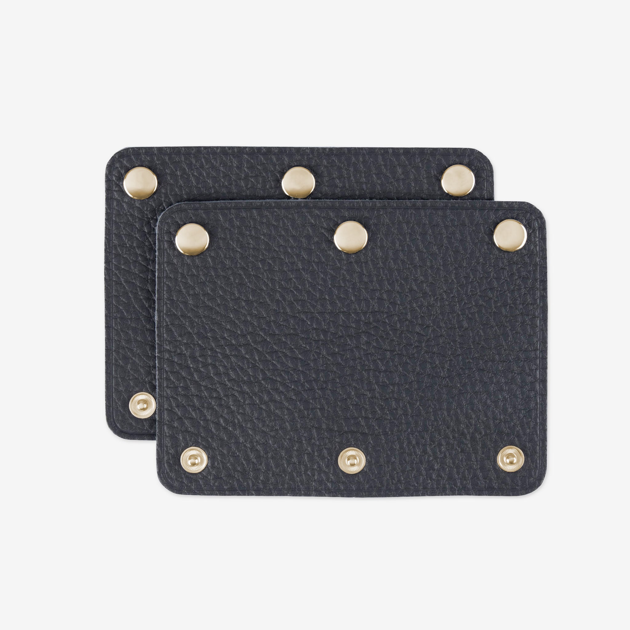 【本革】ハンドルカバー M 2枚セット ゴールド 日本製