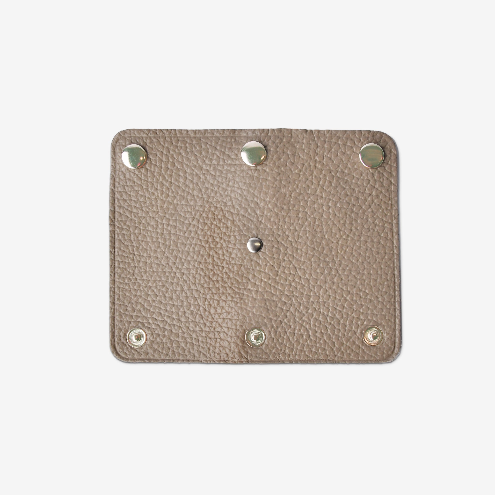 Italian leather bag handle cover with gold hardware and mounting function