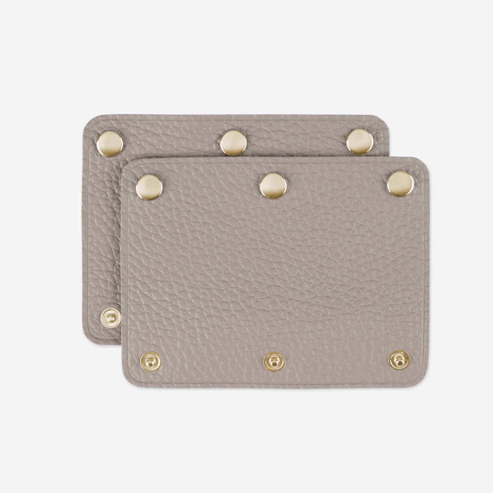 【本革】ハンドルカバー M 2枚セット ゴールド 日本製