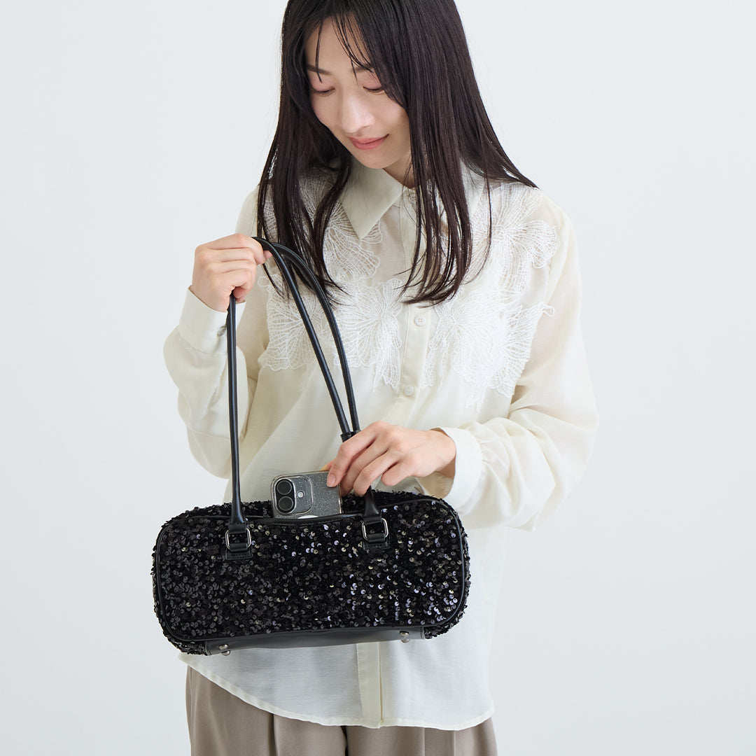 【スパンコール】Square Bag-スクエアバッグ