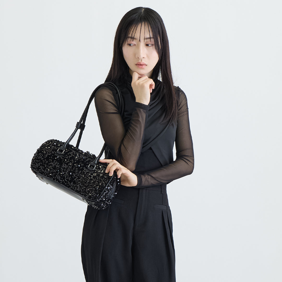 【スパンコール】Square Bag-スクエアバッグ
