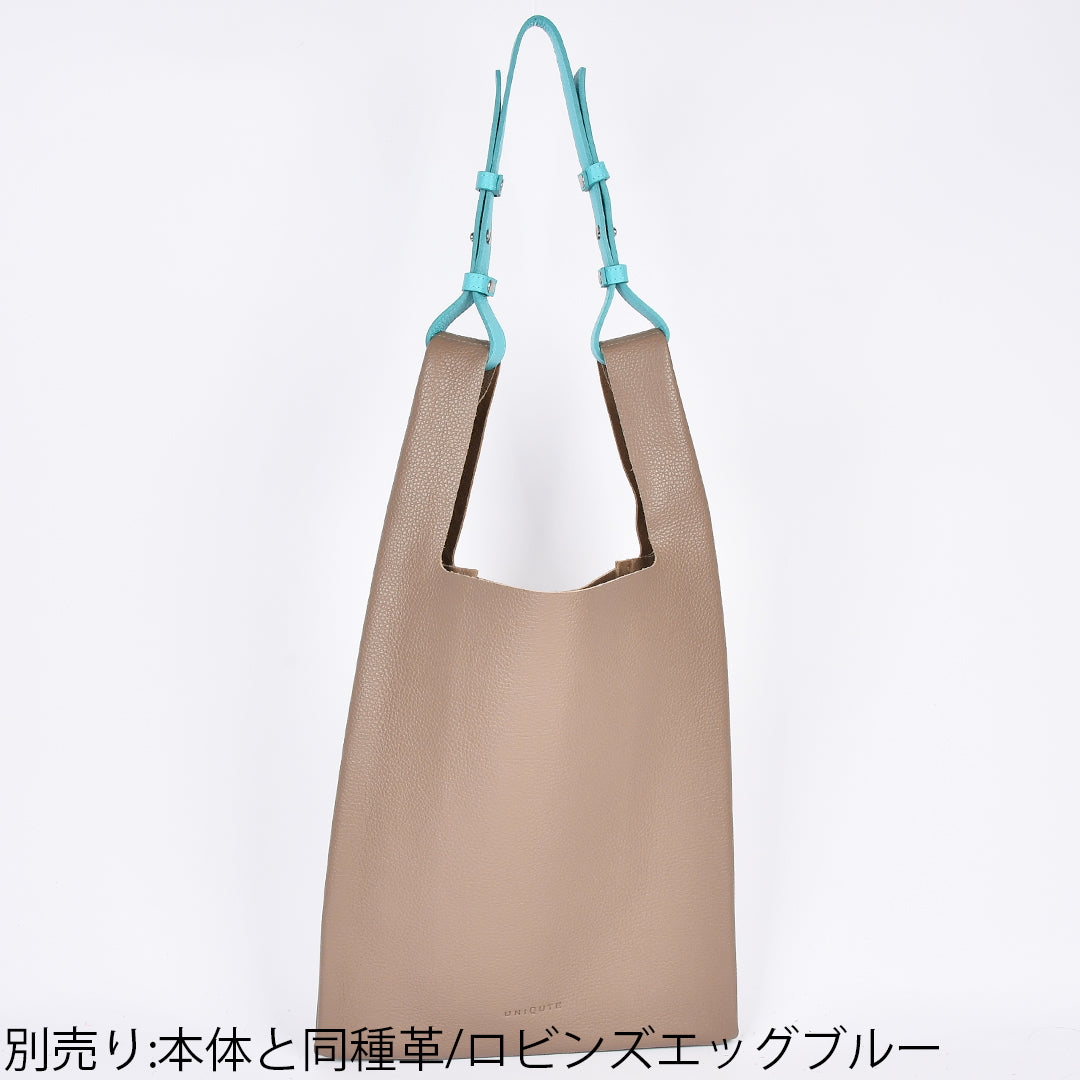 【イタリアンレザー】本革マルシェバッグ-日本製 トープ