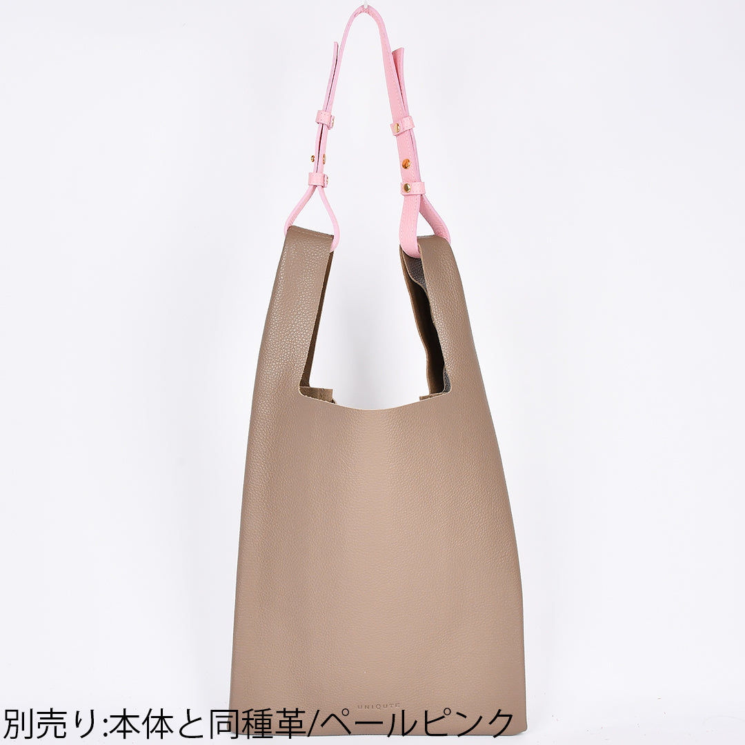 【イタリアンレザー】本革マルシェバッグ-日本製 トープ