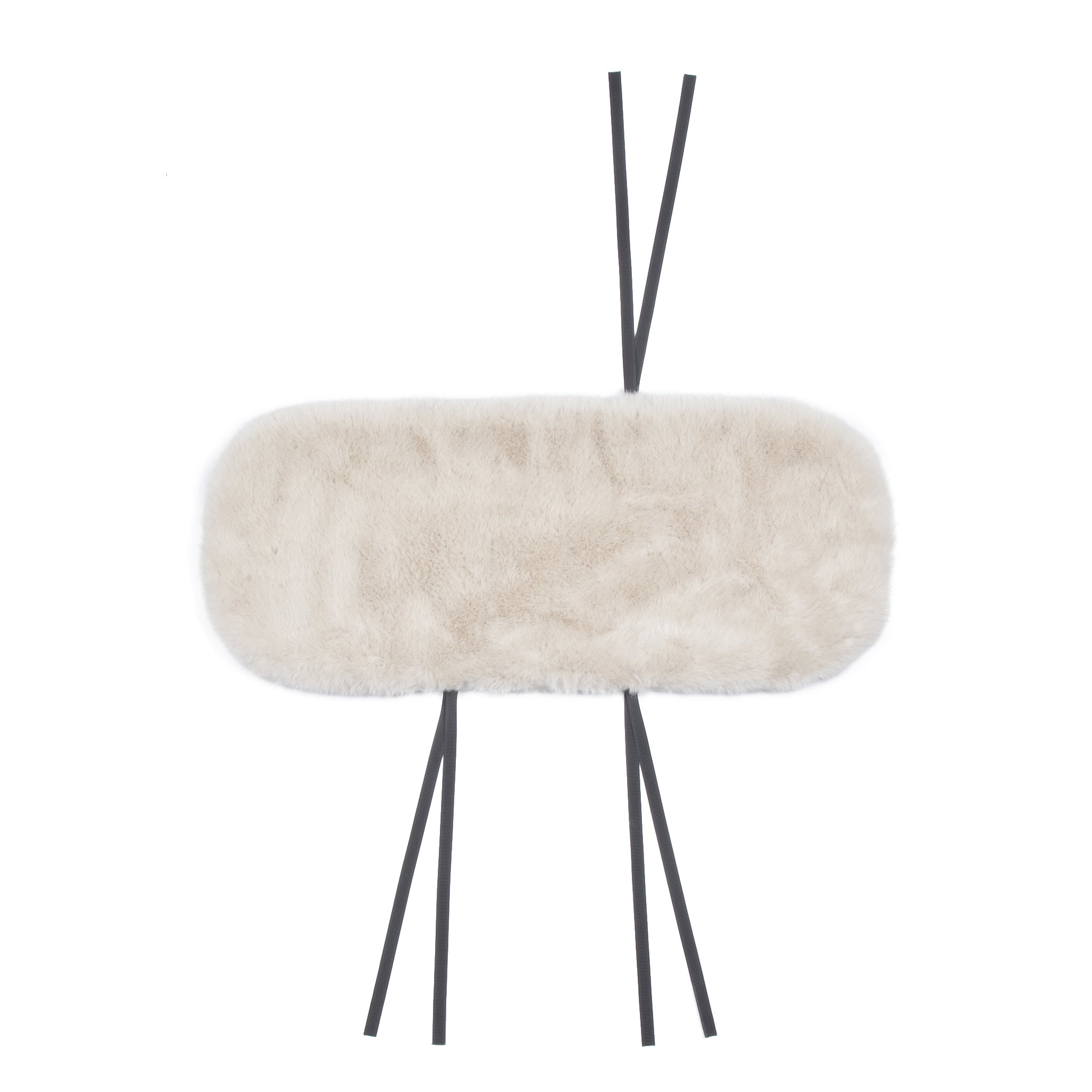 Eco fur bag cover with fur lid