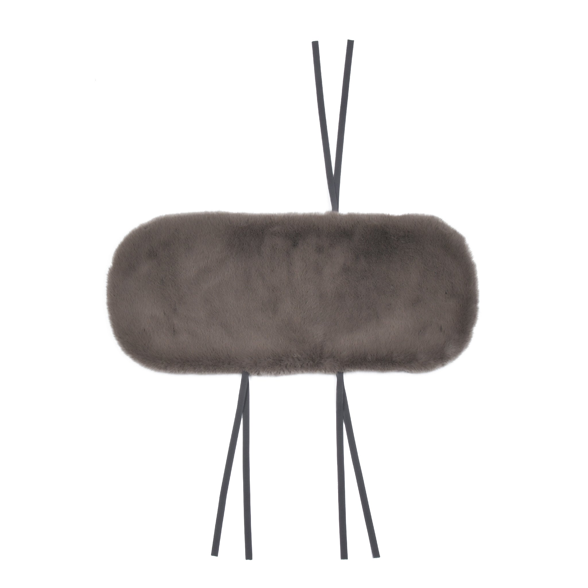 Eco fur bag cover with fur lid