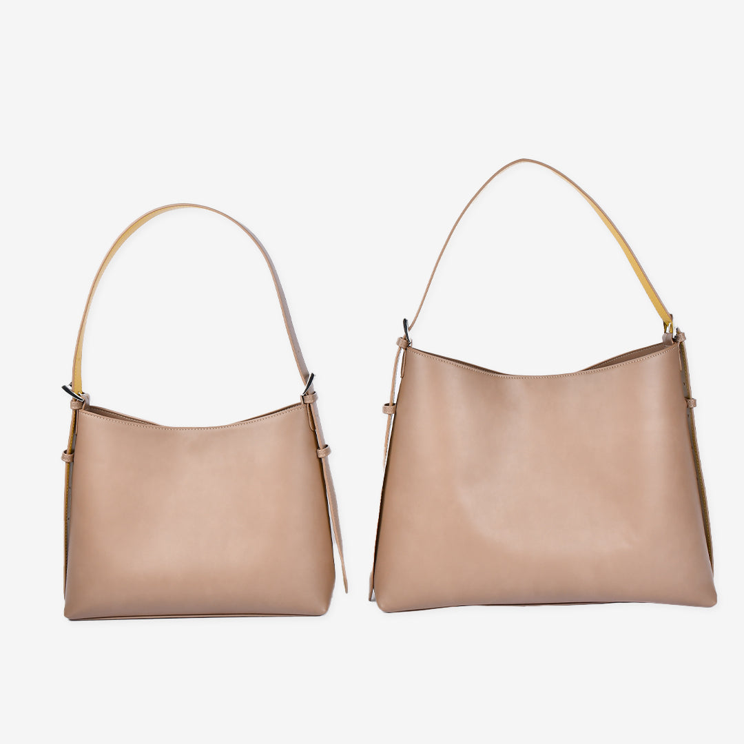 【予約注文★10月下旬順次発送】2way Bicolor Shoulder Bag - バイカラーショルダーバッグ (M・L)