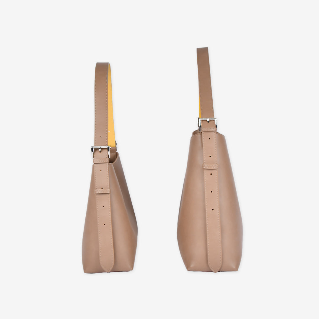 【予約注文★10月下旬順次発送】2way Bicolor Shoulder Bag - バイカラーショルダーバッグ (M・L)