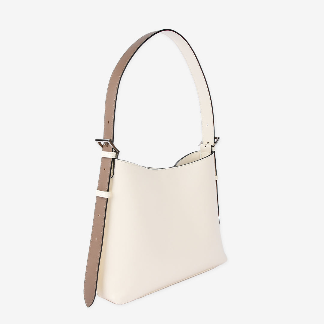 【予約注文★10月下旬順次発送】2way Bicolor Shoulder Bag - バイカラーショルダーバッグ (M・L)