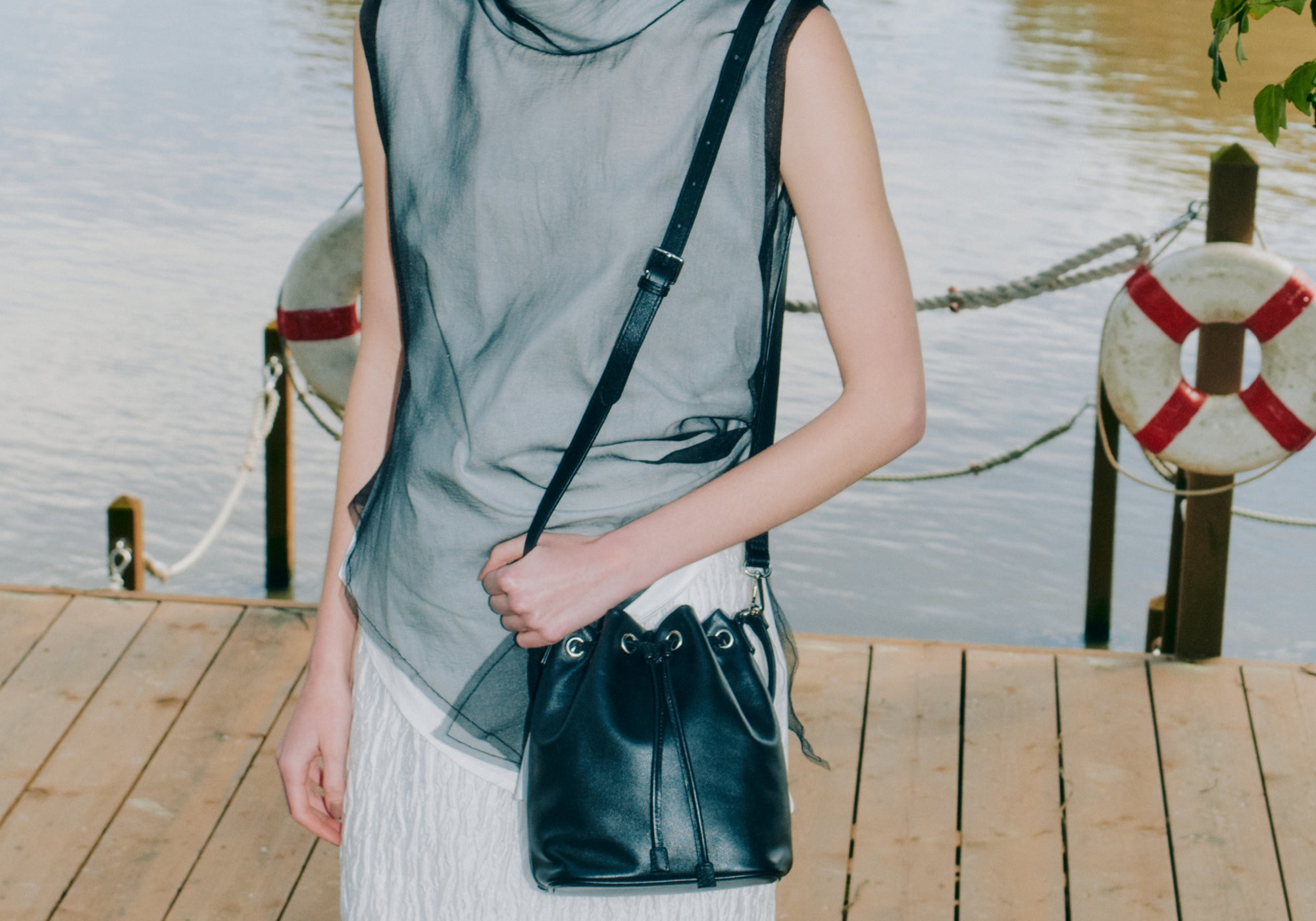 Drawstring Bag-巾着バッグ