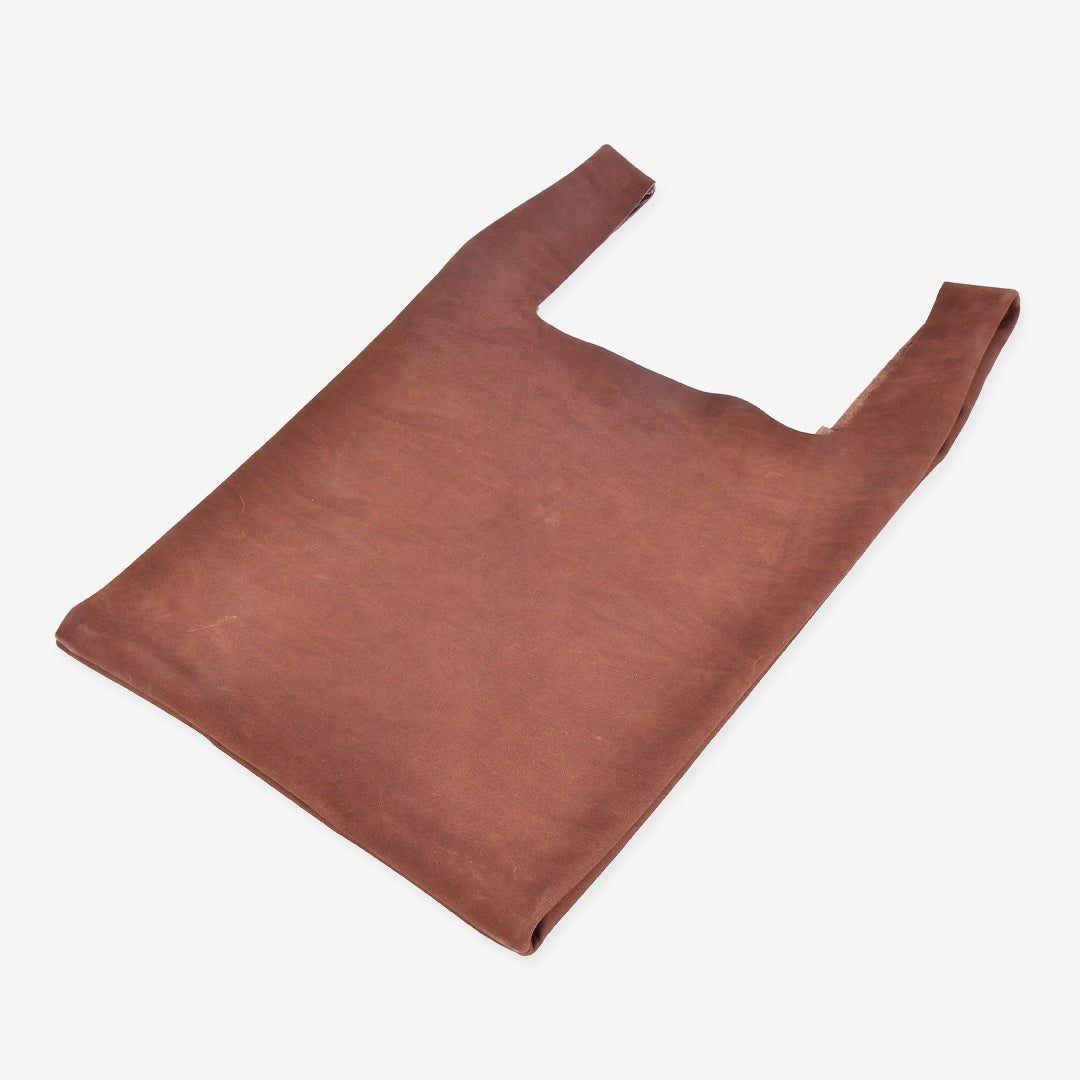 【本革】スエードマルシェバッグ-日本製