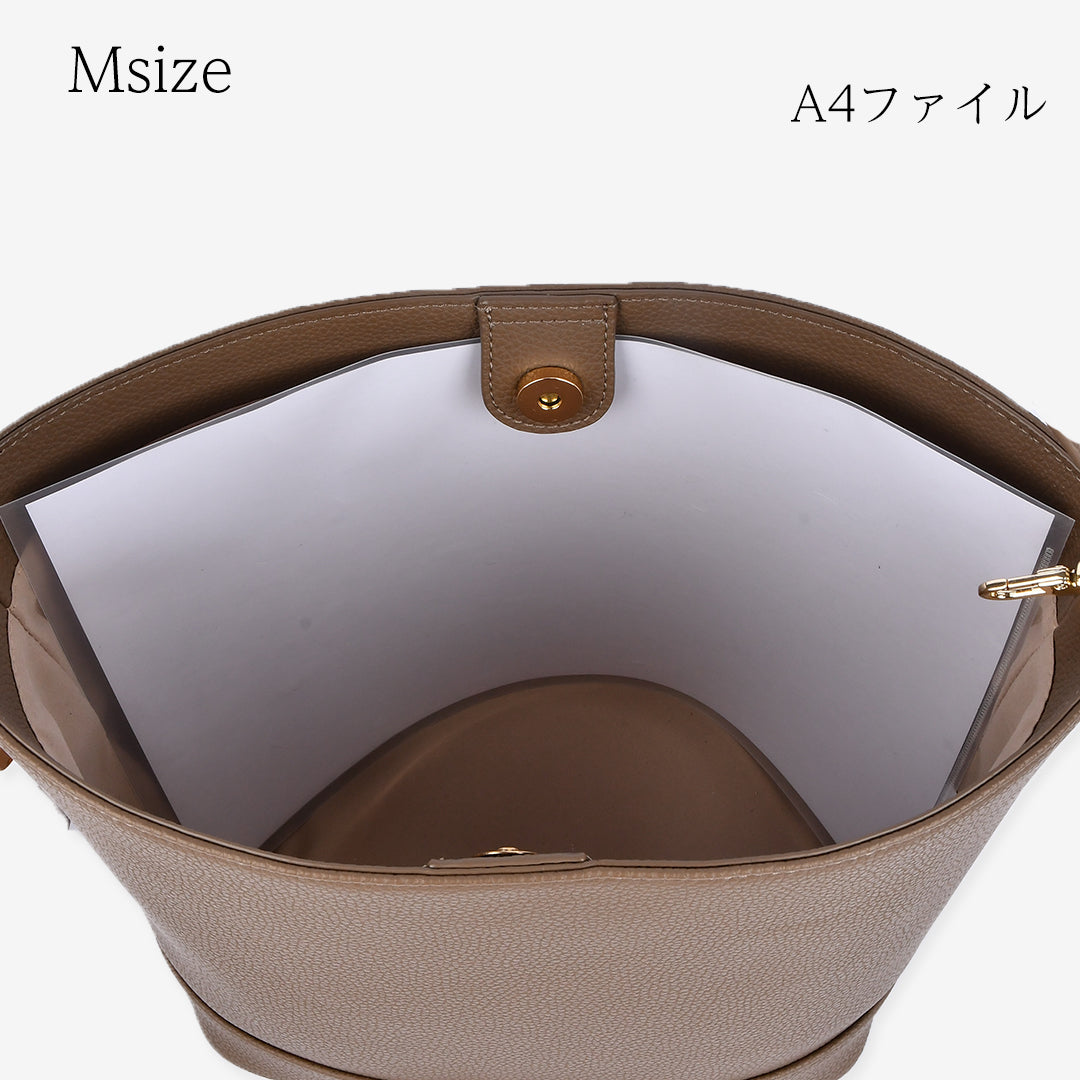 Bucket Bag - バケットバッグ  トープ(S・M・L)