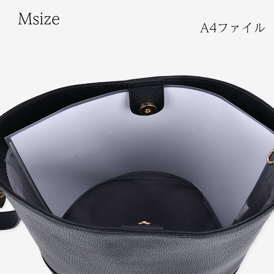 Bucket Bag - バケットバッグ  ブラック(S・M・L)