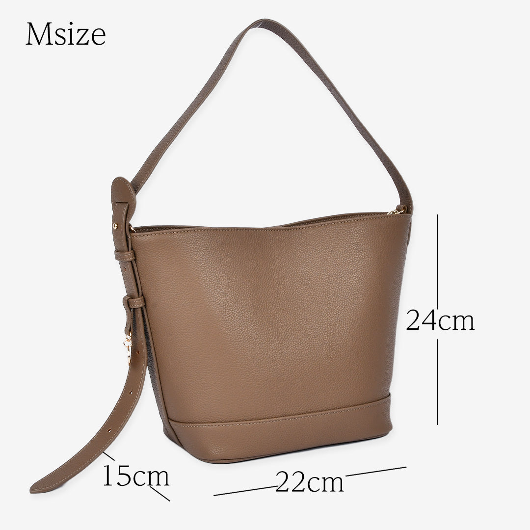 Bucket Bag - バケットバッグ  トープ(S・M・L)