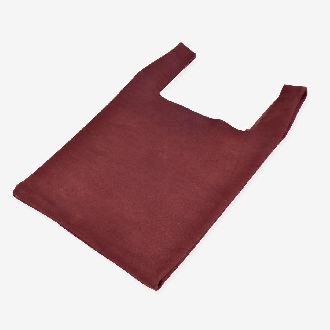 【本革】スエードマルシェバッグ-日本製