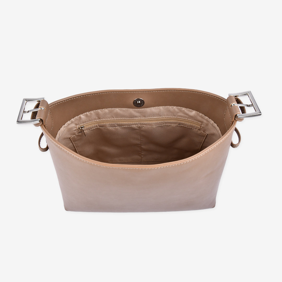 【予約注文★10月下旬順次発送】2way Bicolor Shoulder Bag - バイカラーショルダーバッグ (M・L)