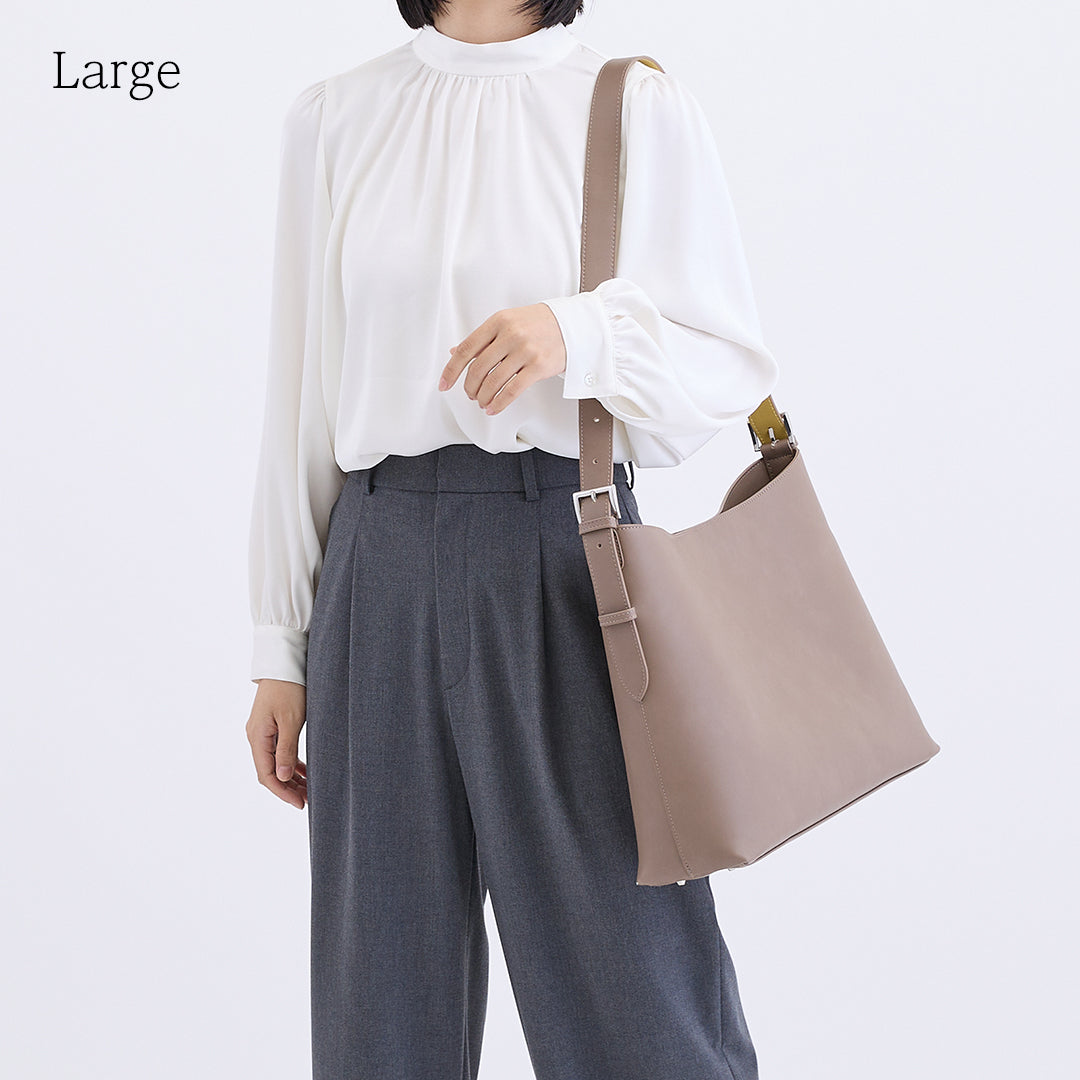 2way Bicolor Shoulder Bag - バイカラーショルダーバッグ (M・L)