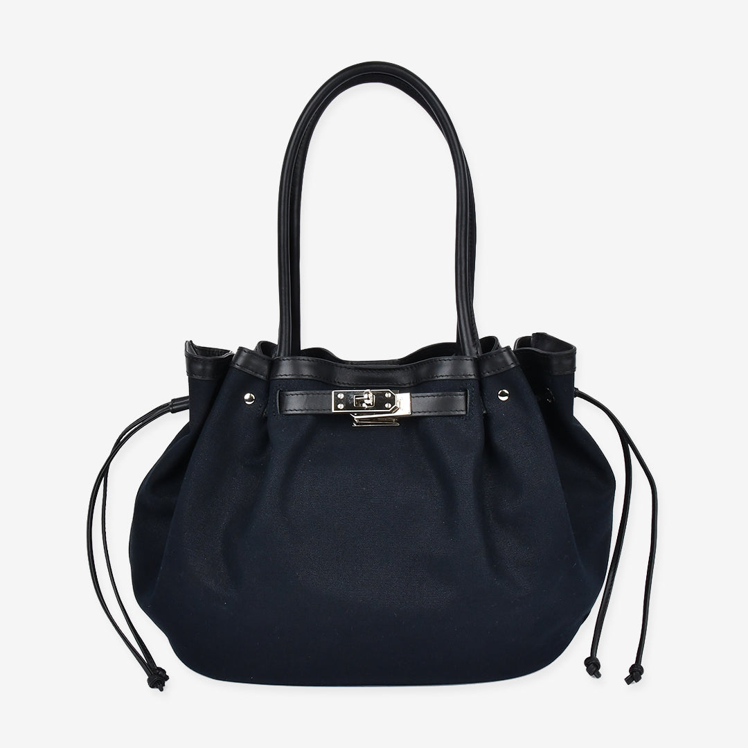 【本革×帆布】シェルバッグ- Shell Bag (Mサイズ)★5月1日順次発送