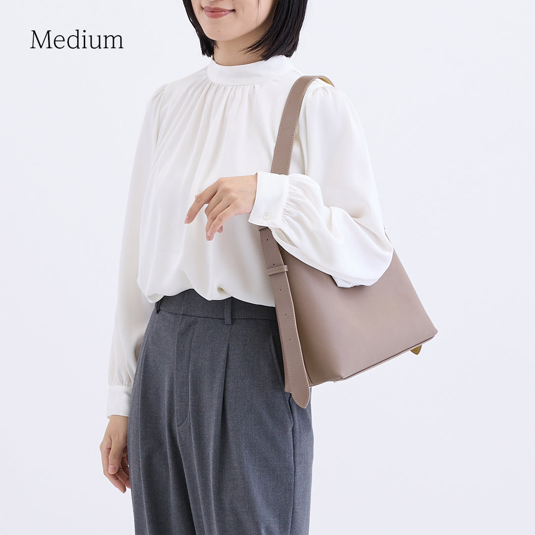 2way Bicolor Shoulder Bag - バイカラーショルダーバッグ (M・L) 2way Bicolor Shoulder Bag - バイカラーショルダーバッグ (M・L)