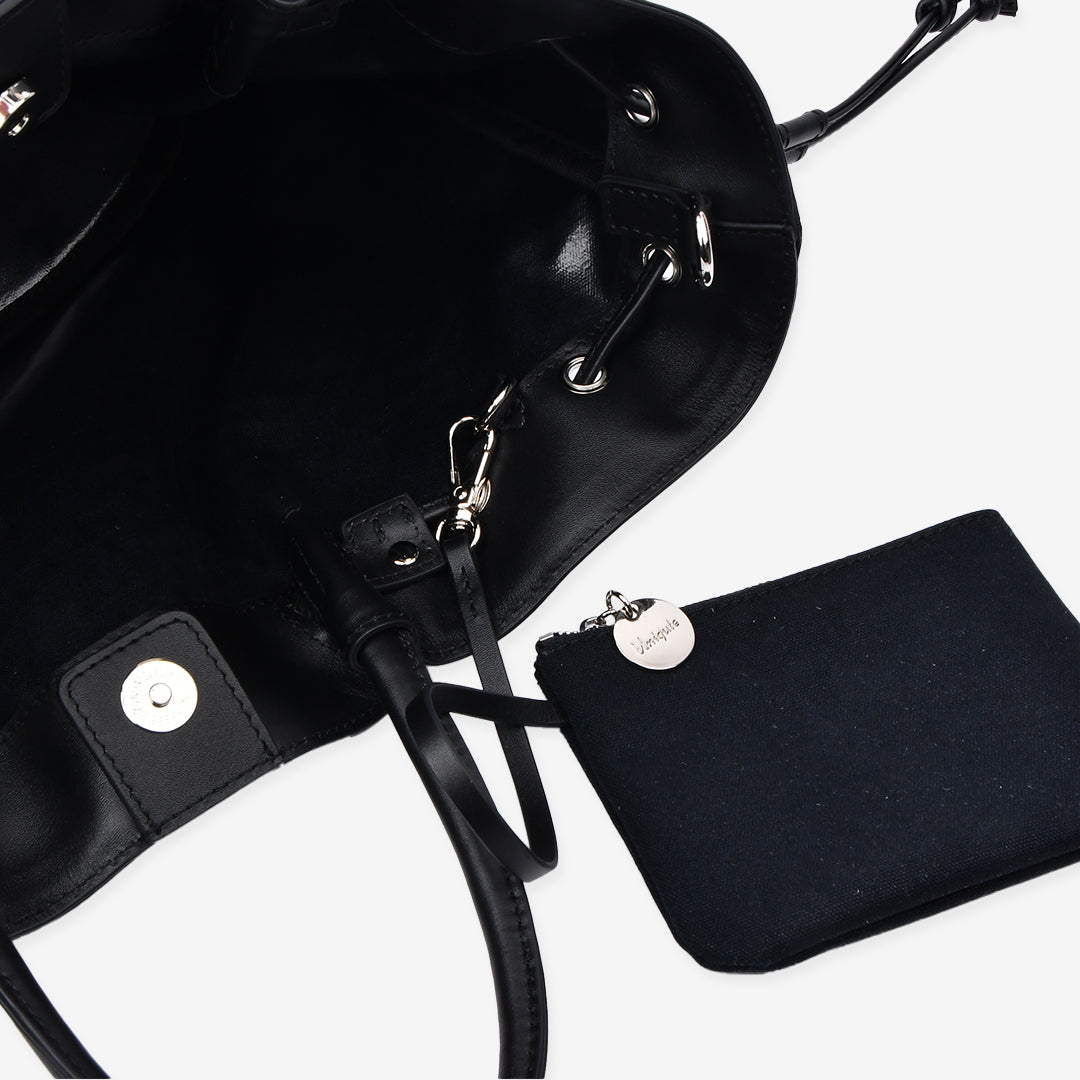 【本革×帆布】2way シェルバッグ- Shell Bag (Sサイズ)★5月7日順次発送