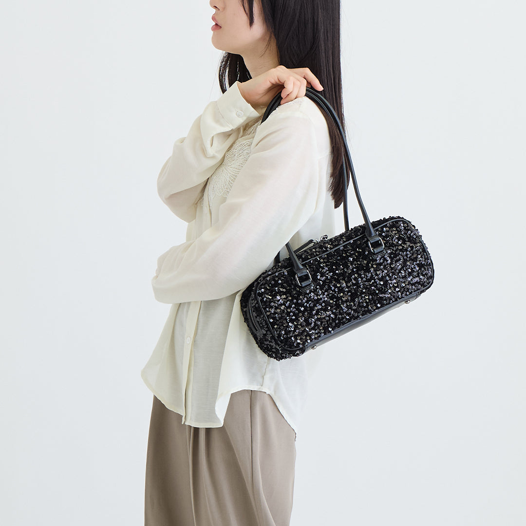 【スパンコール】Square Bag-スクエアバッグ