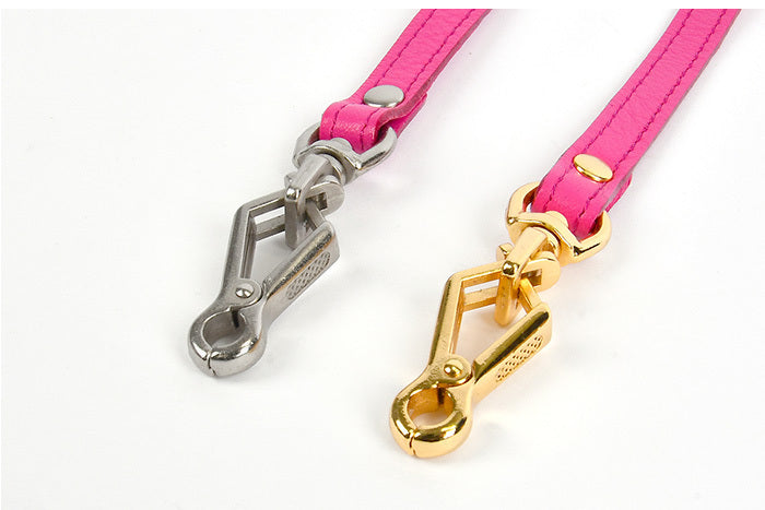 [Genuine Leather] Leather Strap Silver Made in Japan